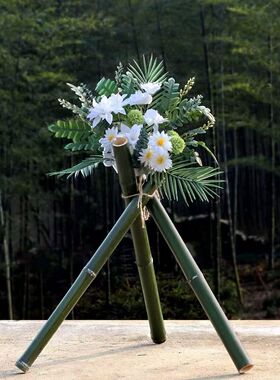 婚庆道具竹子架子节日户外展示架