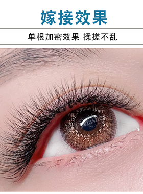 鹊杉U型小开花五叶草平行加密易夹取无杂毛揉搓不乱美睫店专用