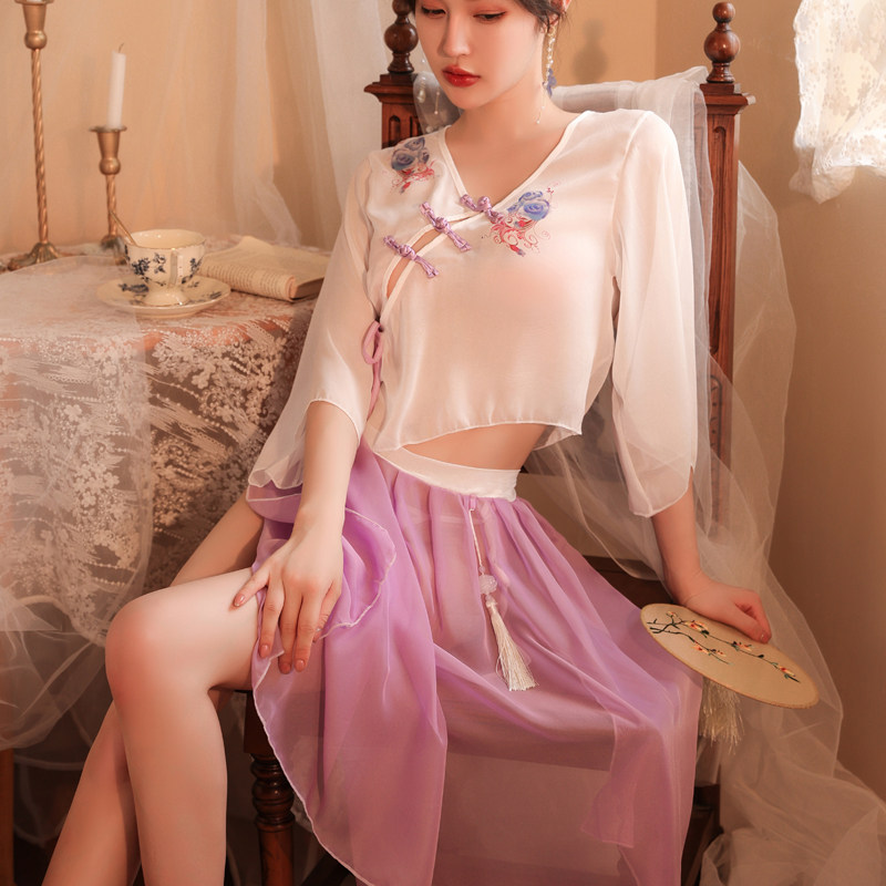 情趣内衣女民国风性感制服诱惑新款激情套装古风角色扮演透明女学,淘宝优惠券,粉丝福利购,淘宝优惠卷