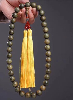 六道木文玩手串15mm佛珠手持37颗紫光檀男女款饰品车挂件紫檀手链