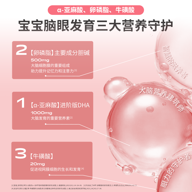美好蕴育润康90天量孕妇用维生素DHA营养包