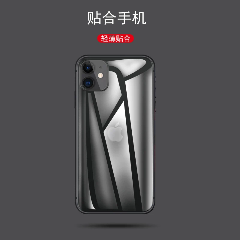 Защитная пленка на стекло задняя для IphoneX, гидрогелевая пленка на весь край, задняя пленка xsmax прозрачная, XR задняя пленка