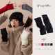 Yingmei half-finger wool knitted gloves to keep warm and cold-proof for women