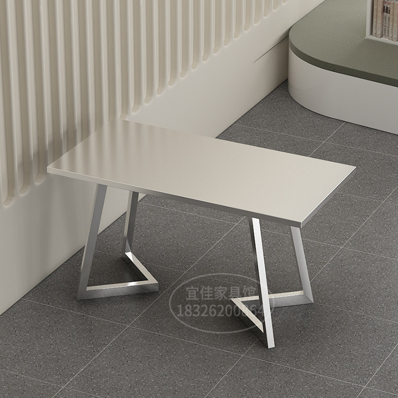 加厚食堂商用不锈钢餐桌椅网红小吃店坚固经济酒吧饭馆咖啡厅桌子,淘宝优惠券,粉丝福利购,淘宝优惠卷