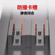 Rifeng extremely narrow double sliding door