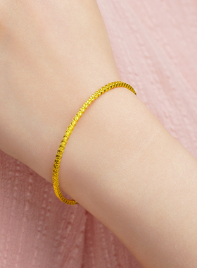 足金满天星手镯熠熠星光闪耀星河