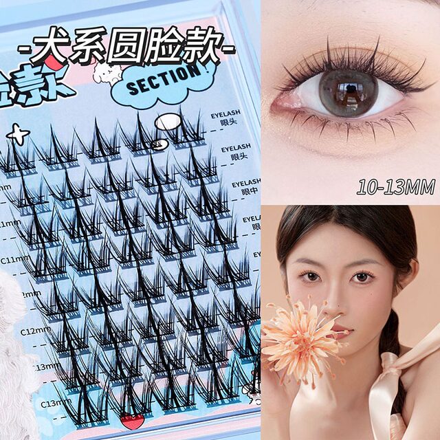 False eyelashes trilogy