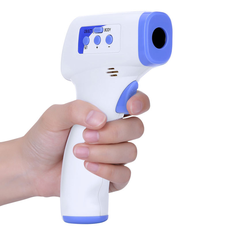 Electronic infrared forehead temperature gun medical home thermometer high precision forehead ear temperature gun thermometer