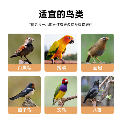 草编鸟窝珍珠玄凤虎皮鹦鹉用品小鸟玩具草窝椰子壳椰壳鸟巢繁殖箱 - 图2