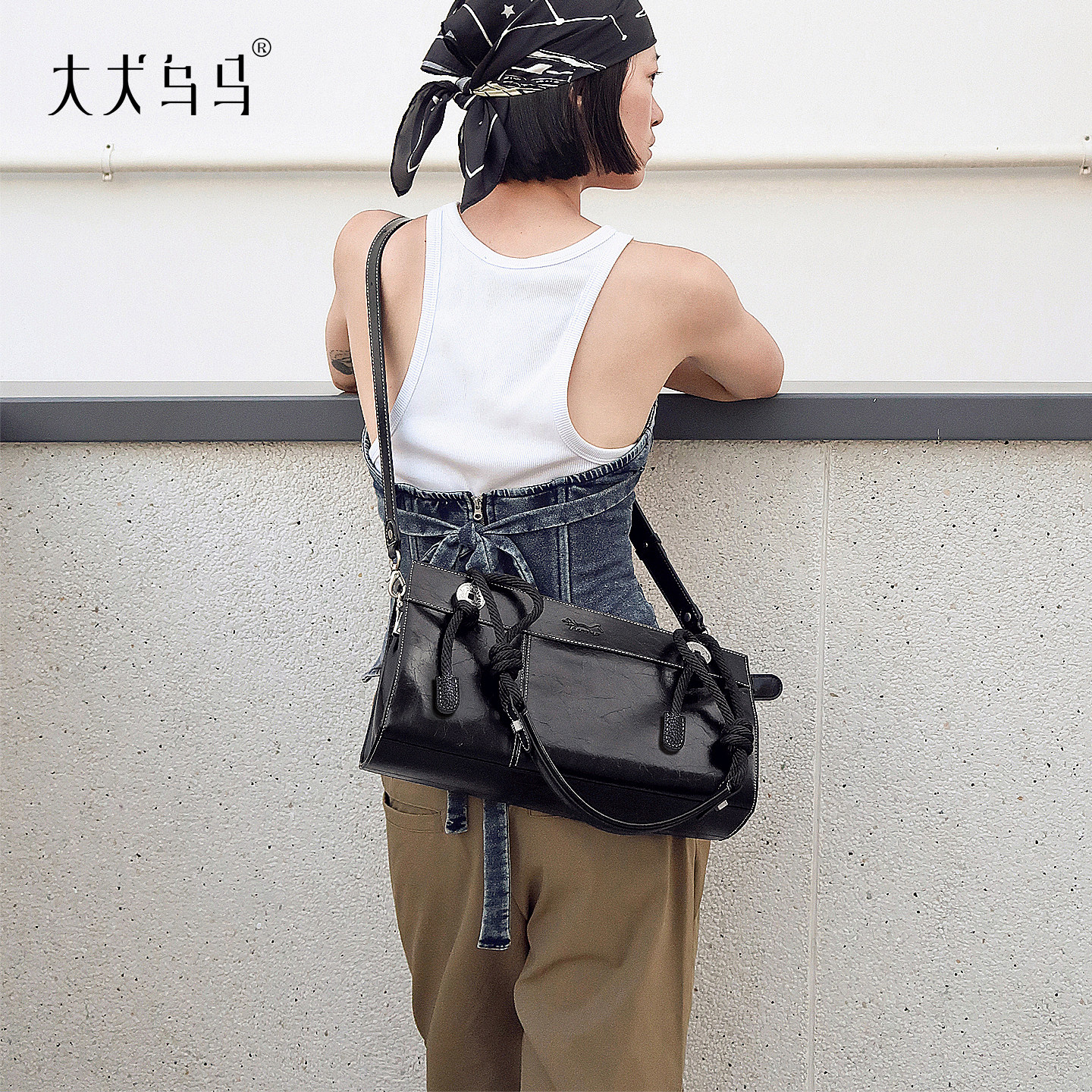 大犬乌马·盘缠包2026新款包包高级质感斜挎包原创设计腋下单肩包,淘宝优惠券,粉丝福利购,淘宝优惠卷