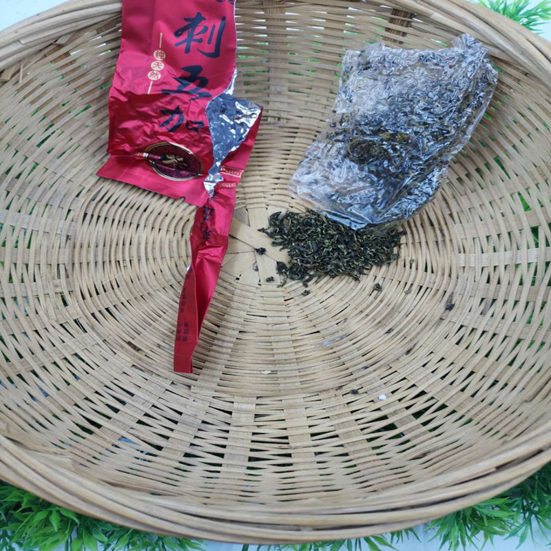 新货东北长白山刺五加茶100g叶茶嫩叶子粒果睡眠新鲜特产短叶清香 - 图2