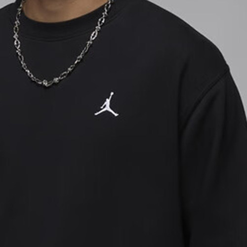 NIKE耐克圆领卫衣男2025秋季Jordan宽松休闲运动套头衫FV7296-010 - 图3