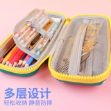 Детский трехмерный милый универсальный мультяшный вместительный и большой пенал для детского сада для школьников для первого класса для мальчиков, 3D, Южная Корея