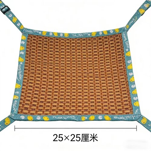 小宠物凉席秋千吊床松鼠雪貂兔子荷兰猪飞鼠蜜袋鼯夏季散热降温窝 - 图1