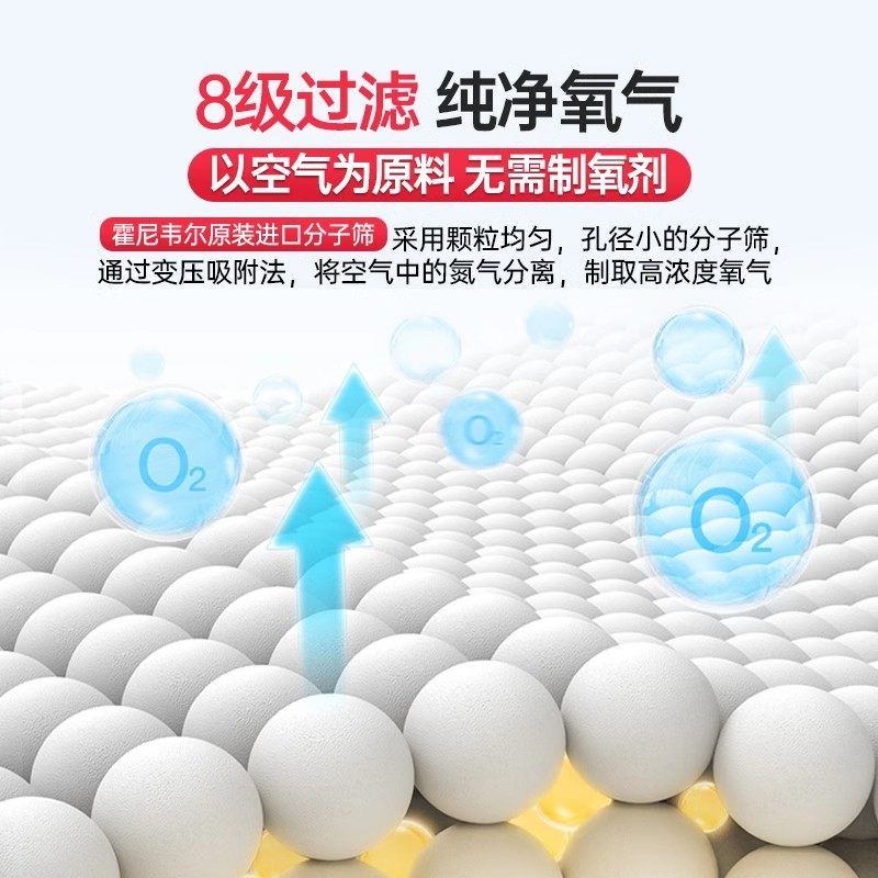 鱼跃制氧机家用吸氧机老人5升L小型用官方旗舰店家庭式吸氧氧气机,淘宝优惠券,粉丝福利购,淘宝优惠卷