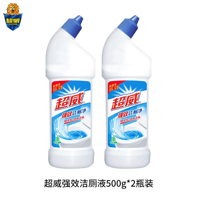超威马桶除垢臭500g2瓶包邮洁厕液 琉夏居家日用马桶清洁剂/洁厕剂