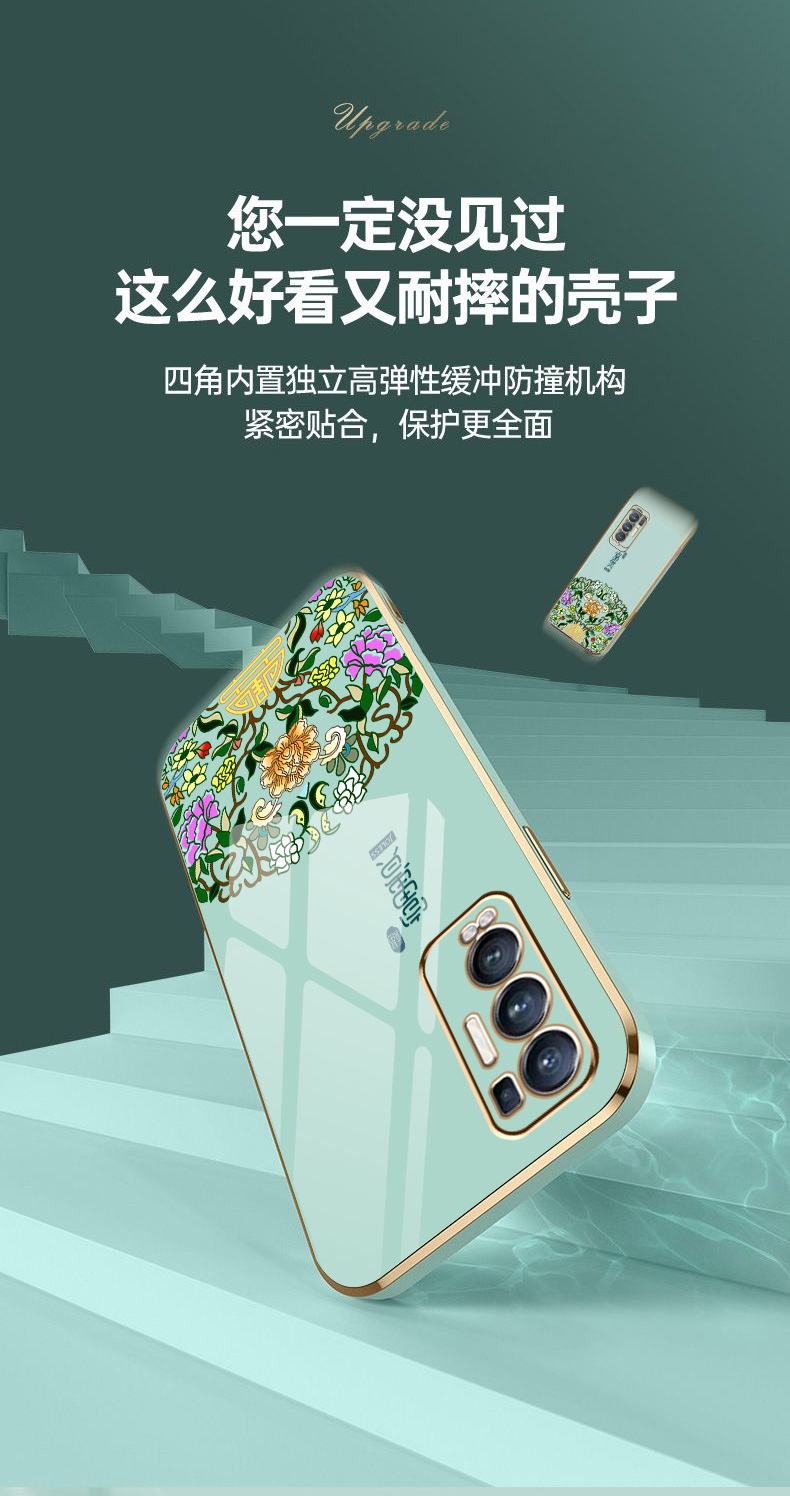 适用于opporeno5pro十手机壳reno5por保护5G硅胶套reno5全包reno5k复古网红opopreno软壳pro加男女款潮流外壳 - 图3