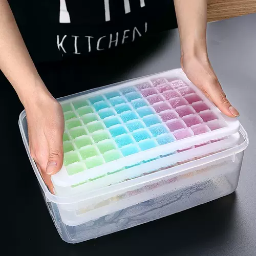 Кубики льда, вместительная и большая форма для коммерческого использования, большой контейнер для хранения