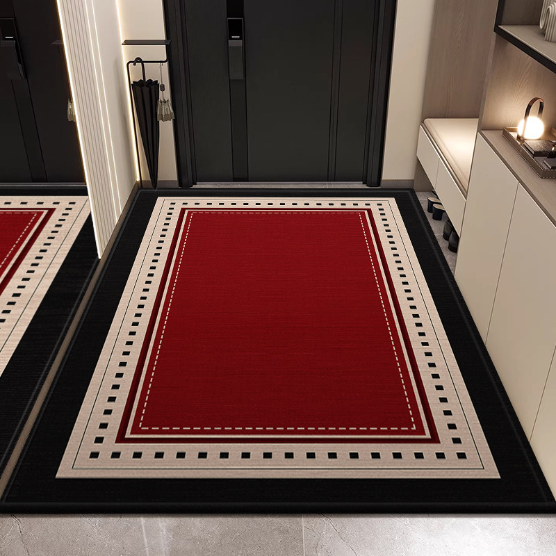 入户门地垫2026新款高端进门口红色脚垫防滑除尘耐脏可裁剪地毯垫,淘宝优惠券,粉丝福利购,淘宝优惠卷