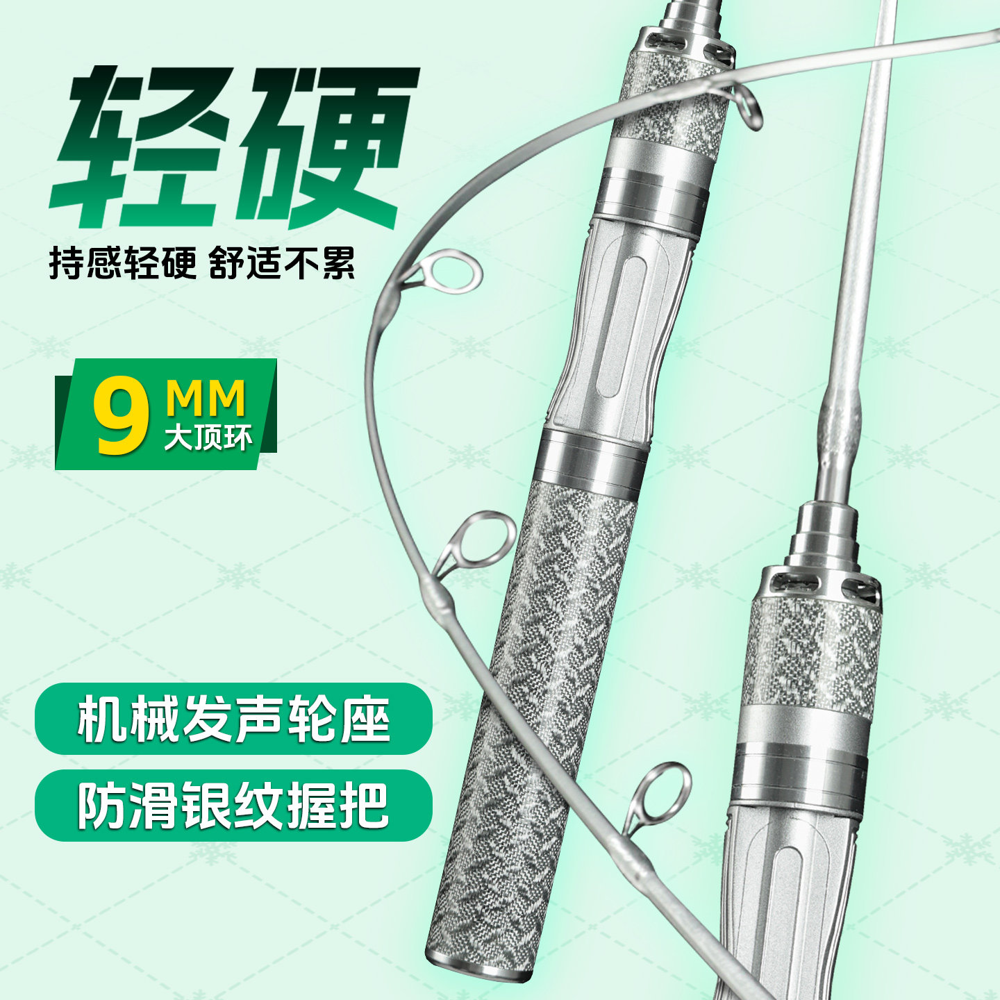 钓哈哈新款冰钓竿路亚套装冬钓鱼竿全套超短桥钓筏竿便携软稍渔具,淘宝优惠券,粉丝福利购,淘宝优惠卷