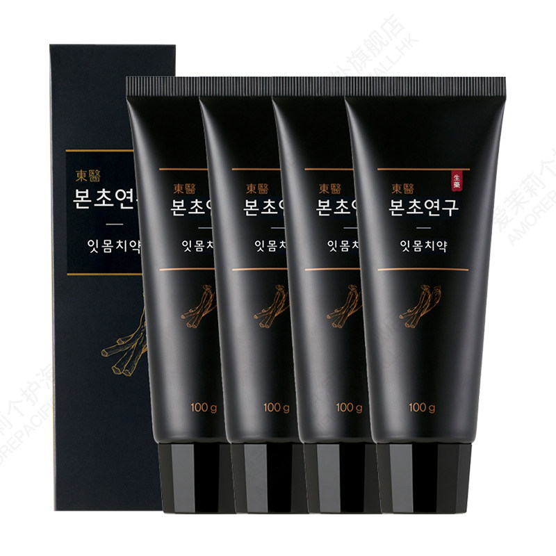 韩国爱茉莉东医本草清火舒敏支牙膏 爱茉莉个护海外牙膏