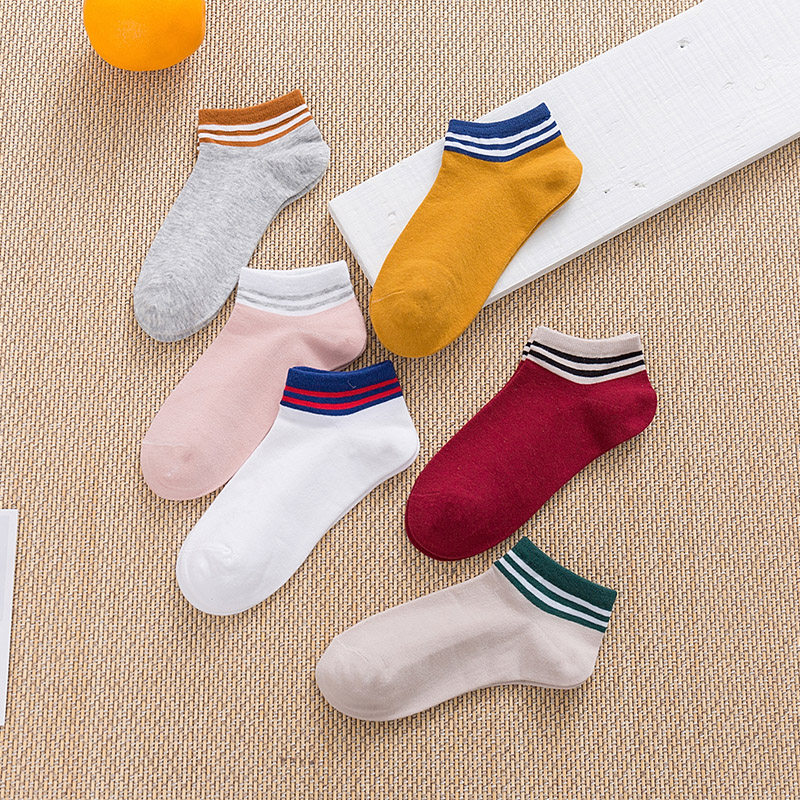 42新款男女浅口可爱简约棉袜 萍琦短袜/打底袜/丝袜/美腿袜