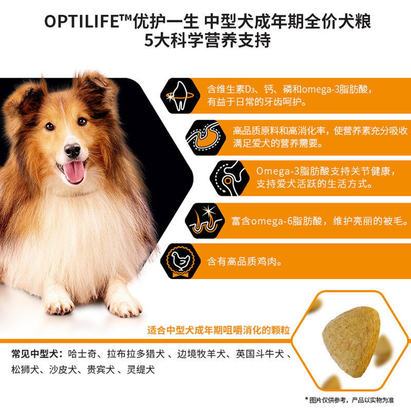 冠能 Pro Plan 大中小型全犬种通用型狗粮改善挑食美毛骨骼健康 珍致宠物用品 淘优券