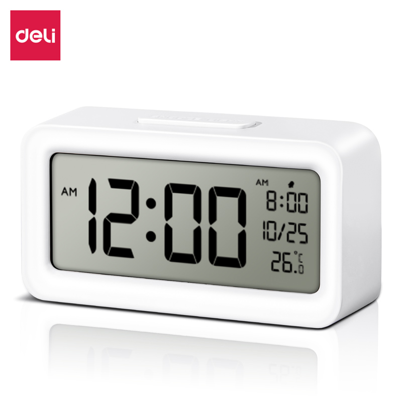 Deli LE103 electronic alarm clock for primary and secondary school students