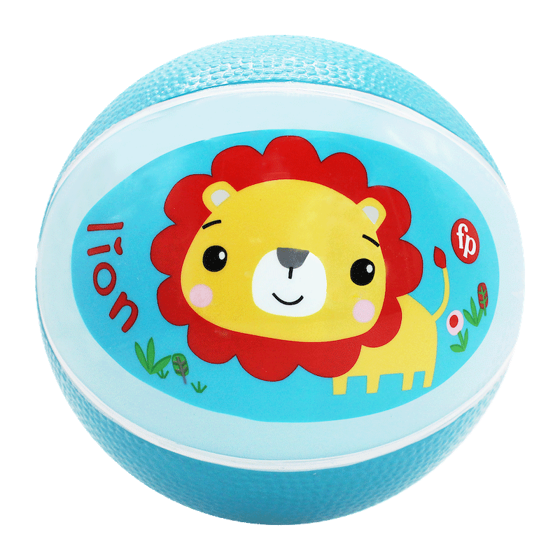 费雪辰太小皮球婴儿童篮球1号2号幼儿园宝宝专用皮球室内玩具球类 - 图3