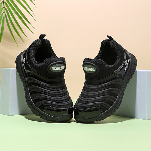 断码清仓儿童毛毛虫鞋春夏秋款男童一脚蹬鞋女童网面运动鞋休闲鞋 - 图2