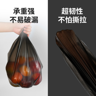 茶花加厚大号实惠装垃圾袋