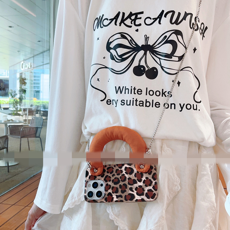 适用vivos30s20手机壳s19s18s17秋冬豹纹s16s15e充棉腕带s12s10可背斜挎s9s7复古z3s6s5小众高级s1pro新T1T2x - 图1