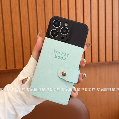 迷你口袋小笔记本子适用oppofindx8手机壳一加13小众ace5创意reno13独特14pro稀奇古怪7全包6防摔59外壳12/11 - 图1