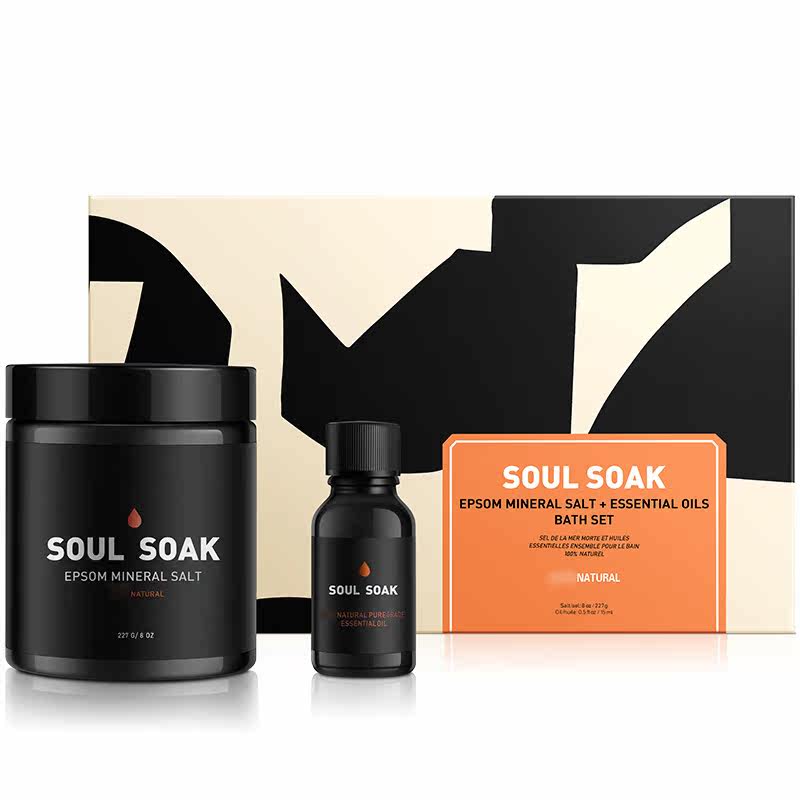 wow净化心灵沐浴盐礼盒舒压精油 WAYOFWILL海外浴盐