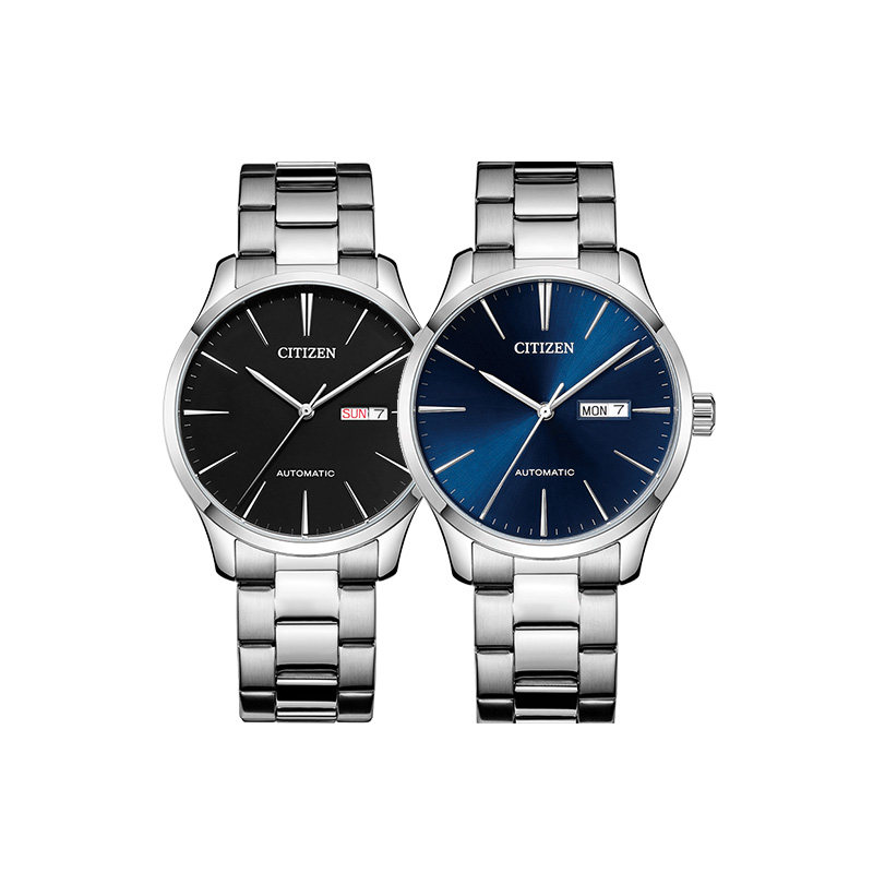 Citizen西铁城手表男自动机械经典双历商务钢带腕表NH8350-83L Citizen西铁城手表男自动机械经典双历商务钢带腕表NH8350-83L