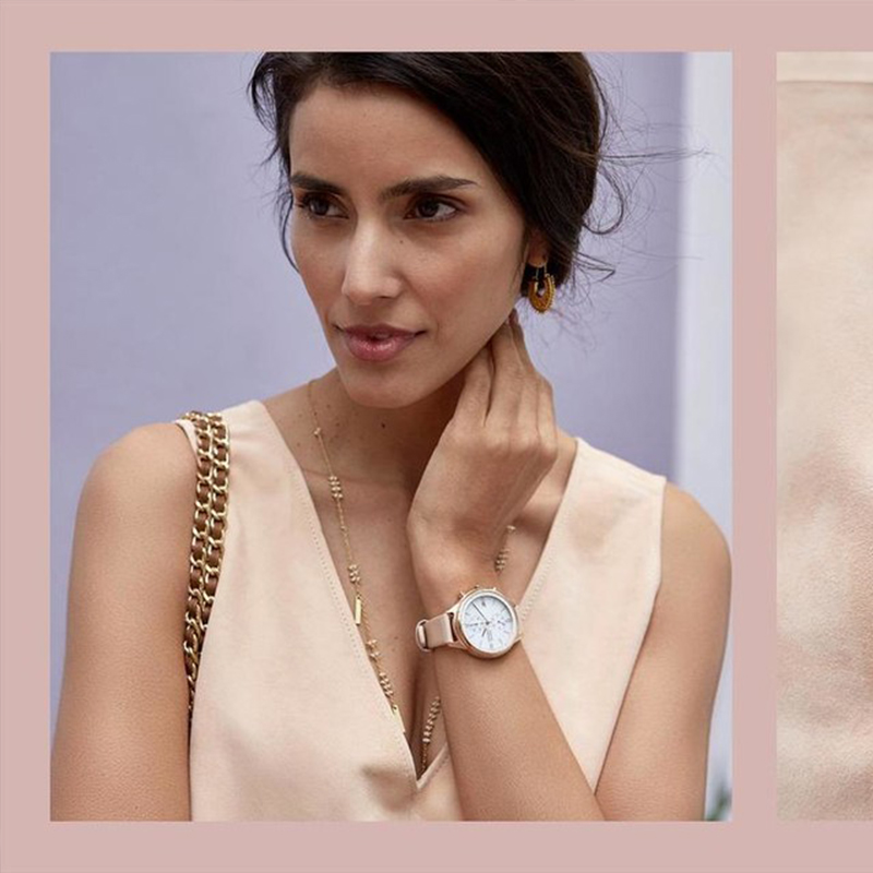 Citizen西铁城手表女光动能双眼时尚文艺潮流皮带表FB2003/FB2008 Citizen西铁城手表女光动能双眼时尚文艺潮流皮带表FB2003/FB2008