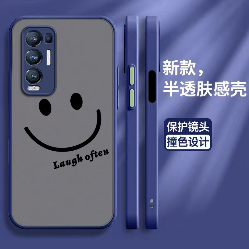 适用opporeno5pro十手机壳reno+新款PDRMOO硅胶por保护套opporen全包OPPO5G防摔opporenopro男潮女proplus加 - 图0