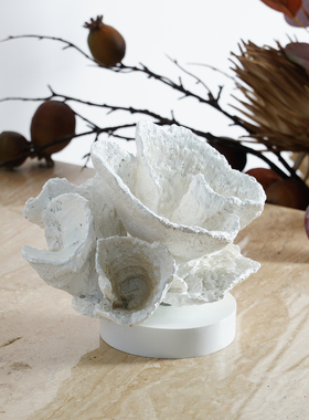 树脂仿珊瑚花束装饰品小摆件