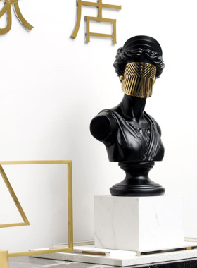 售楼部走道雕塑艺术品摆设