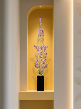 入户玄关大麦丰收紫水晶摆件