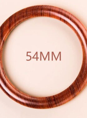 天然泰山百年老桃木手镯女款情侣