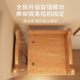 Thickened and bold - Solid wood paintless bookshelves - Reject formaldehyde