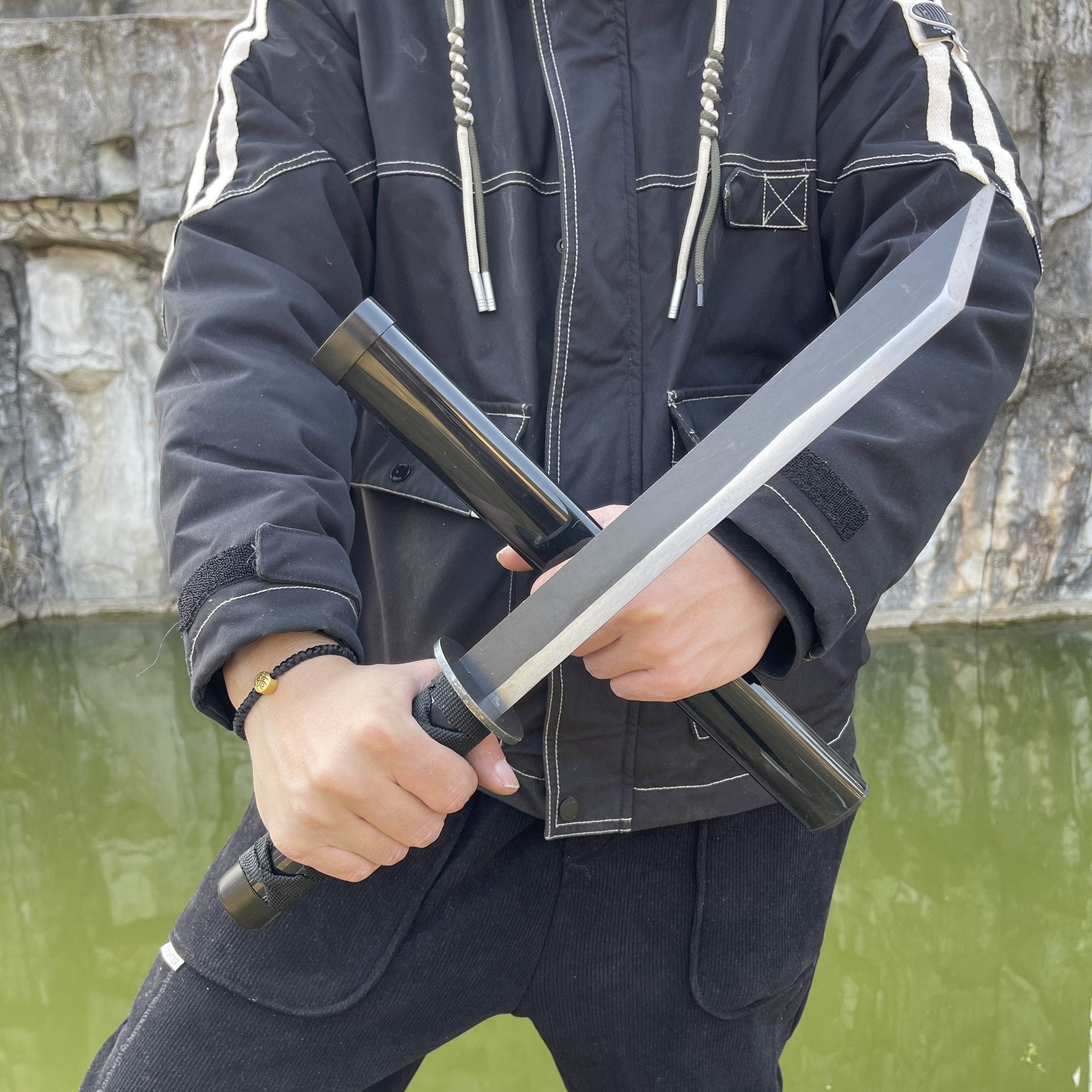 唐横刀宝刀锰钢龙泉一体刀剑唐剑刀具防身冷兵器工艺品摆件未开刃 - 图0