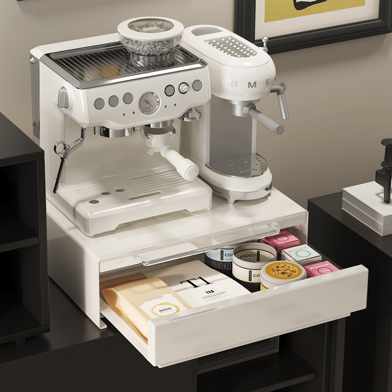 咖啡吧台置物架器具杯子配件收纳柜桌面咖啡机底座摆放台微波炉架,淘宝优惠券,粉丝福利购,淘宝优惠卷