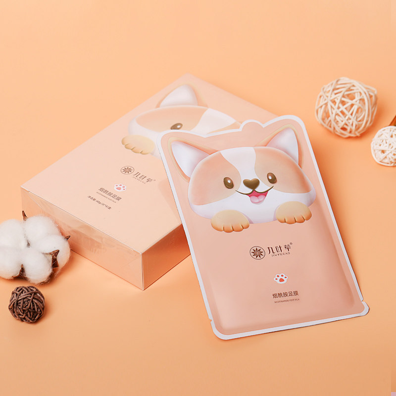 烟酰胺去死皮脱皮老茧脚部护理足膜 麦酷化妆品足膜