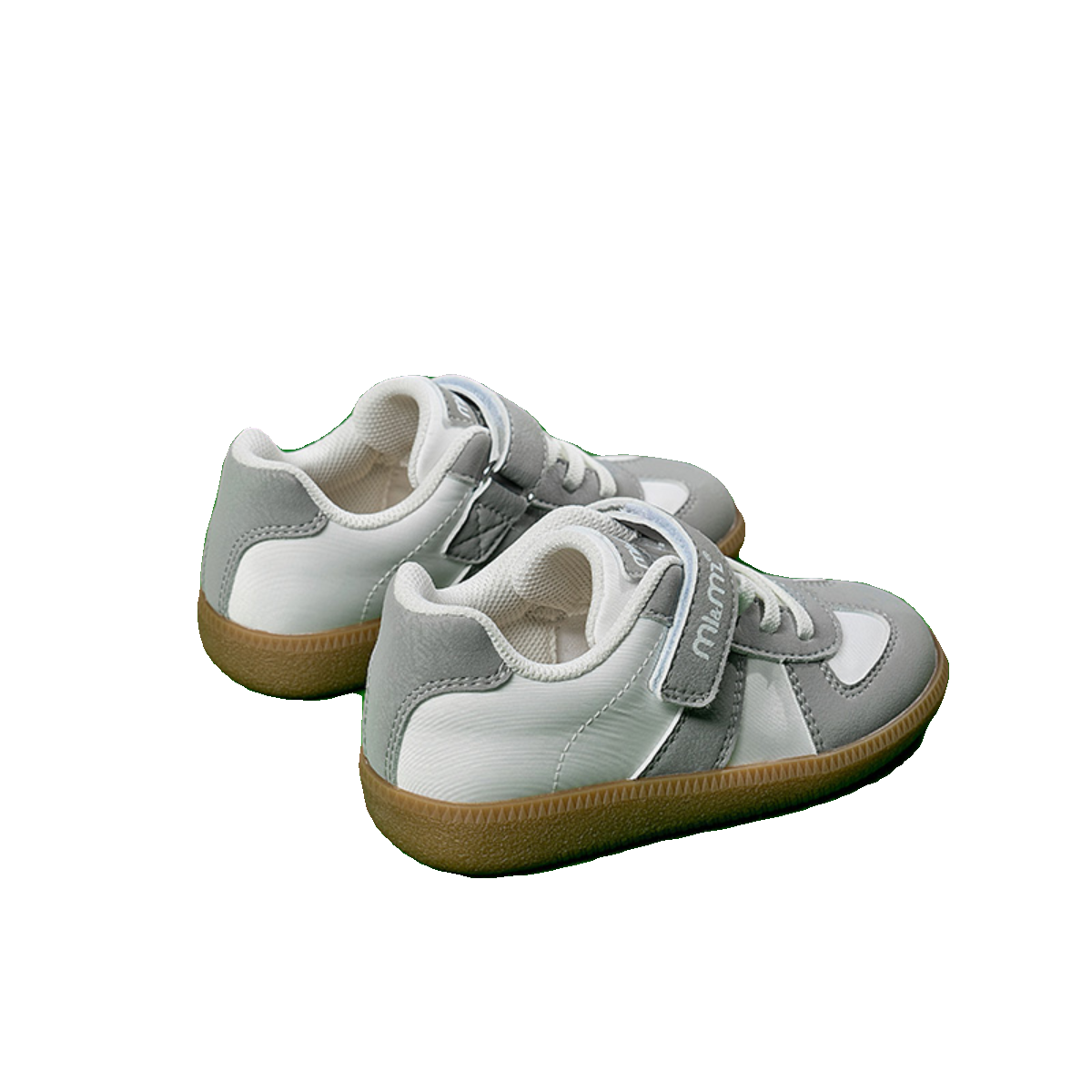 M1M2西班牙童鞋2025春男女童德训鞋复古休闲鞋软底魔术贴儿童板鞋 - 图3