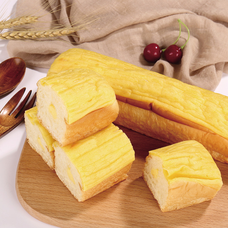手撕面包长条早餐泡芙面包夹心软 匠造食品西式糕点