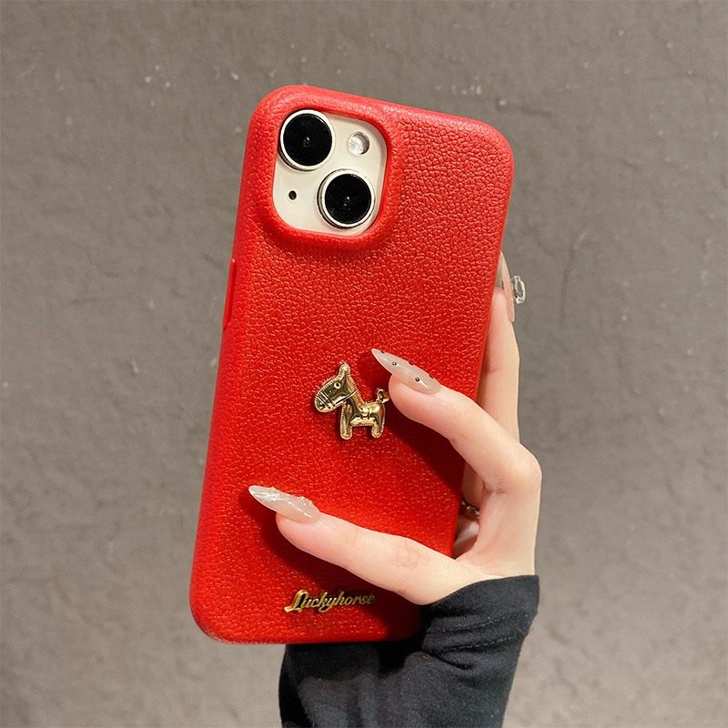 红色英文金马适用小米17手机壳15spro立体14本命年13新年12s卡通12x仿皮por皮纹mi硅胶米简约十七马年荔枝纹p,淘宝优惠券,粉丝福利购,淘宝优惠卷
