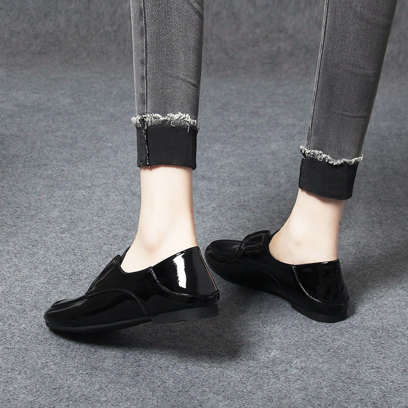 2025秋季新款乐福鞋女鞋真皮软底女士皮鞋漆皮平底鞋单鞋女豆豆鞋,淘宝优惠券,粉丝福利购,淘宝优惠卷