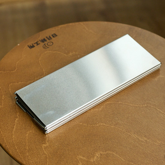 日本Logos户外桌面挡风板铝合金大尺寸折叠便携野餐炉头挡风神器